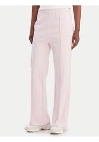Calvin Klein Jeans Spodnie dresowe Archive Logo LV047B240G Różowy Regular Fit. Kolor: różowy. Materiał: bawełna #1