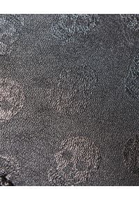 Alexander McQueen - ALEXANDER MCQUEEN - Czarny portfel z nadrukiem w czaszki. Kolor: czarny. Wzór: nadruk #2