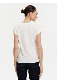 Morgan T-Shirt 251-DVALA Biały Regular Fit. Kolor: biały. Materiał: bawełna