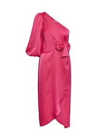 YAS Sukienka koktajlowa 26031522 Różowy Regular Fit. Kolor: różowy. Materiał: syntetyk. Styl: wizytowy #2