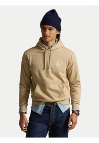 Polo Ralph Lauren Bluza 710B14661005 Beżowy Regular Fit. Typ kołnierza: polo. Kolor: beżowy. Materiał: bawełna #1