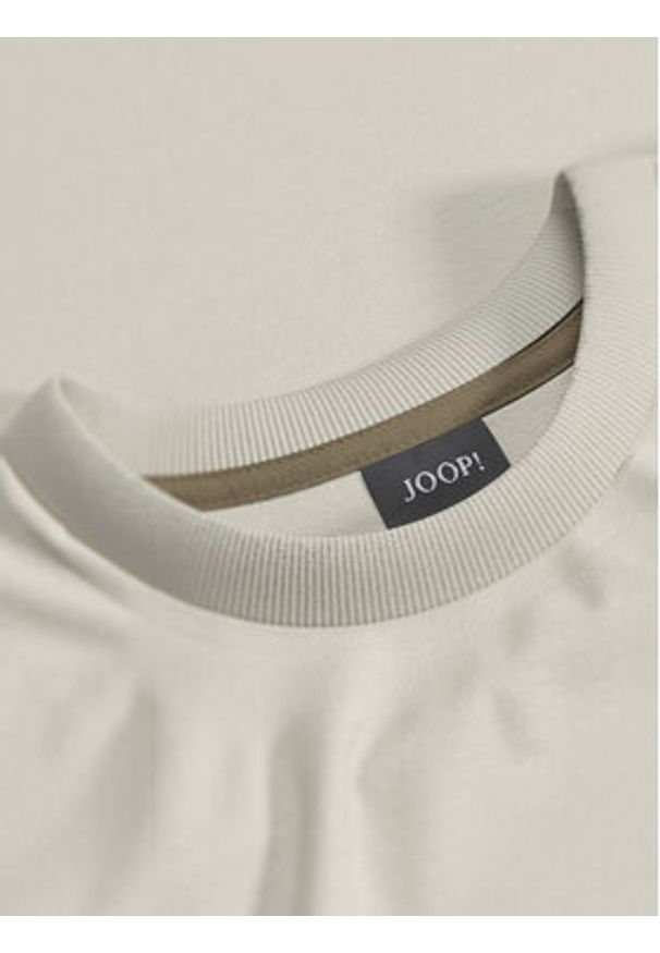 JOOP! T-Shirt 17 JJ-03Brisko 10017941 30044674 Beżowy Regular Fit. Kolor: beżowy. Materiał: bawełna