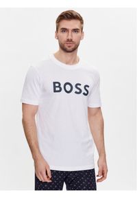 BOSS - Boss T-Shirt 50488793 Biały Regular Fit. Kolor: biały. Materiał: bawełna