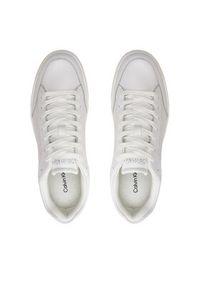 Calvin Klein Sneakersy Low Top Lace Up Lth Perf Mono HM0HM01428 Biały. Kolor: biały #4