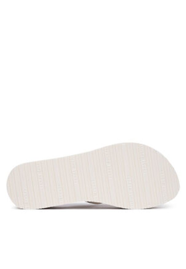 TOMMY HILFIGER - Tommy Hilfiger Japonki FW0FW09196 Beżowy jasny. Kolor: beżowy. Materiał: syntetyk