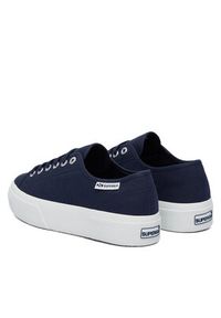 Superga Tenisówki Platform Leggera S2142ZW Granatowy. Kolor: niebieski. Materiał: materiał. Obcas: na platformie #5