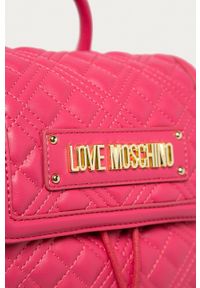 Love Moschino - Plecak. Kolor: różowy