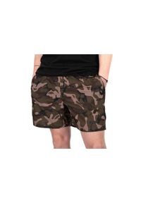 FOX - Spodenki Szorty Wędkarskie Męskie Fox Camo Black Swim Shorts. Kolor: wielokolorowy