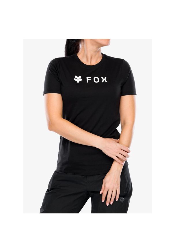 FOX - Koszulka szybkoschnąca damska Fox Absolute SS Tech Tee. Kolor: czarny