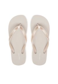 Japonki Calvin Klein. Kolor: srebrny #1