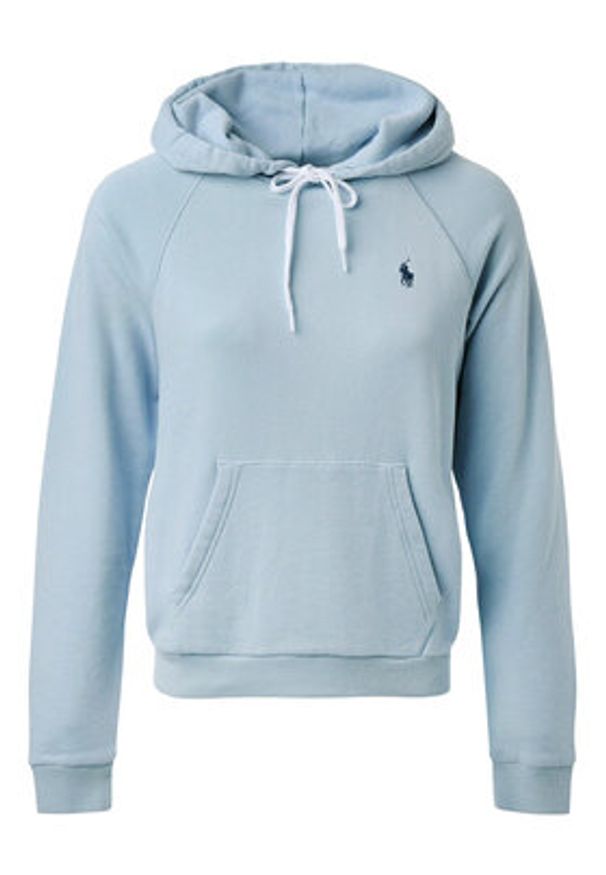 Polo Ralph Lauren Bluza 211935583013 Błękitny Regular Fit. Typ kołnierza: polo. Kolor: niebieski. Materiał: bawełna