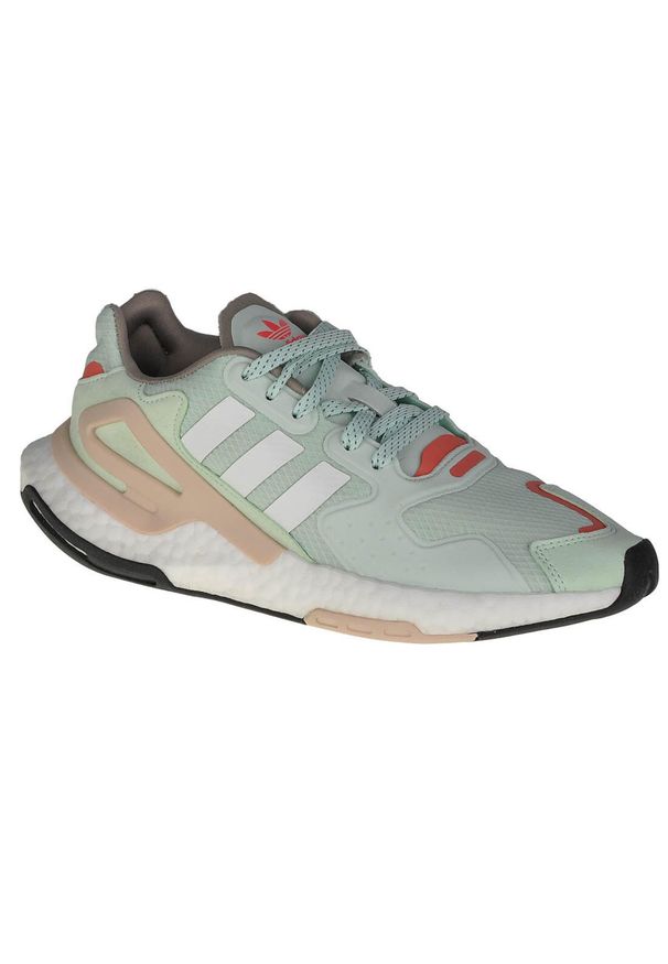 Adidas - Buty do chodzenia damskie adidas Day Jogger W. Kolor: zielony. Sport: turystyka piesza