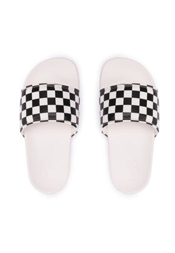 Vans Klapki La Costa Slide-On VN0A5HFER6R Biały. Kolor: biały. Materiał: skóra