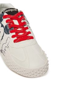 Desigual Sneakersy 25SSKP06 Biały. Kolor: biały. Materiał: skóra #4