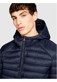 Sisley Kurtka przejściowa 2BA2SN02H Granatowy Slim Fit. Kolor: niebieski. Materiał: syntetyk