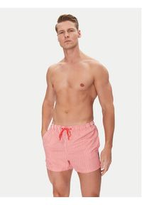 YSABEL MORA - Ysabel Mora Szorty kąpielowe 90321 Koralowy Regular Fit. Kolor: pomarańczowy. Materiał: syntetyk #3