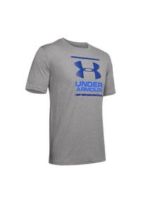Under Armour - T-shirt Męski GL Foundation. Kolor: szary. Sport: turystyka piesza
