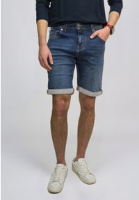 Męskie Szorty Mustang Style Chicago Shorts Z Denim Blue 1016978 5000 682. Materiał: denim #1