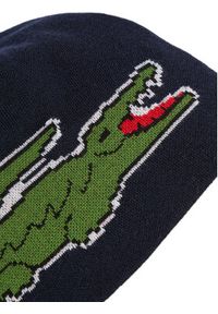 Lacoste Zestaw Szalik i Czapka RB1515-00 Granatowy. Kolor: niebieski. Materiał: wełna #3