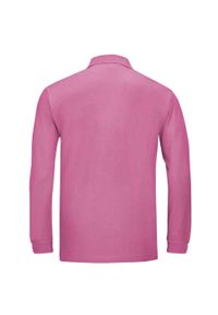 SOL'S - Koszulka Polo Z Długim Rękawem Dla Dorosłych Unisex Winter II. Okazja: na co dzień. Typ kołnierza: polo. Kolor: różowy. Długość rękawa: długi rękaw. Długość: długie. Styl: casual