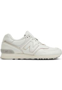 Buty męskie New Balance OU576OW – białe. Kolor: biały. Materiał: syntetyk, materiał, skóra. Szerokość cholewki: normalna