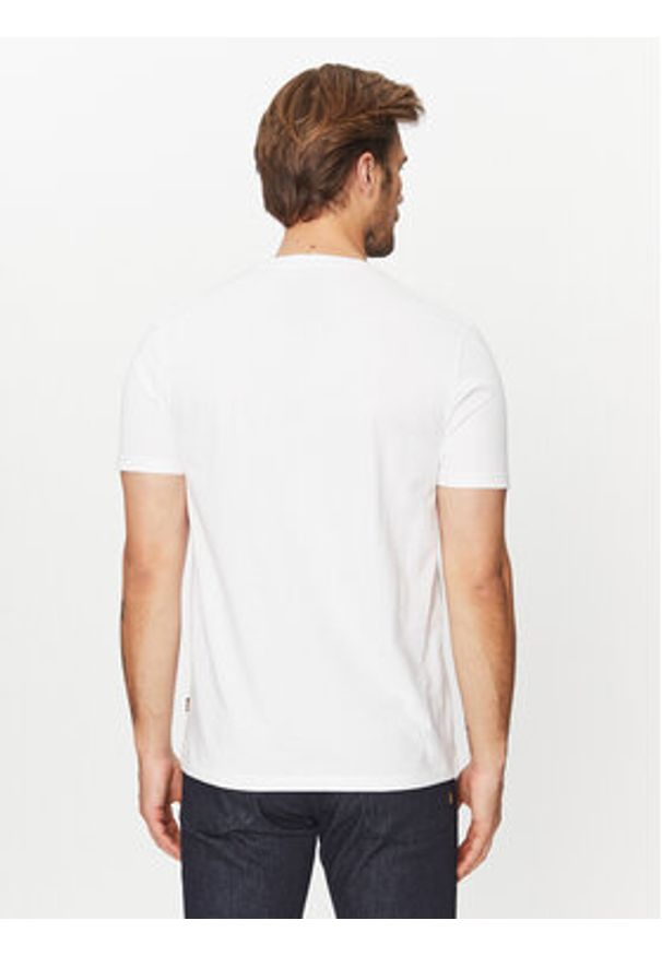 BOSS - Boss T-Shirt Tefragile 50503535 Biały Regular Fit. Kolor: biały. Materiał: bawełna