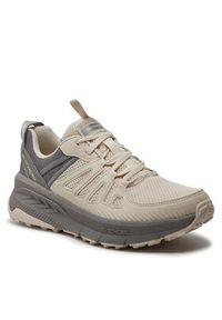 skechers - Skechers Sneakersy Switch Back-Cascades 180162/NTGY Beżowy. Kolor: beżowy. Materiał: skóra #4