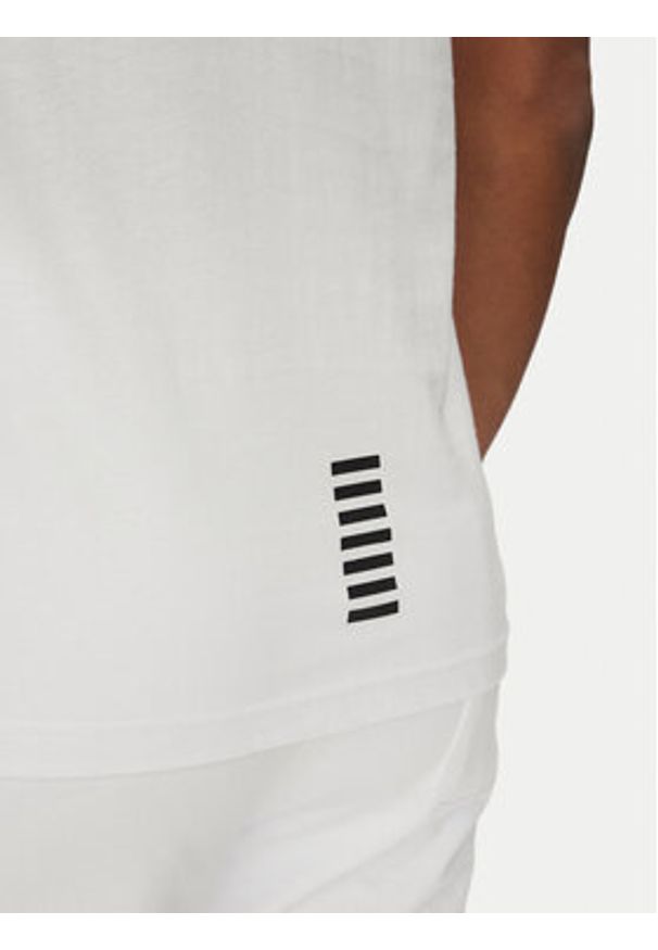 EA7 Emporio Armani Tank top 7M000295 AF10375 U0002 Biały Regular Fit. Kolor: biały. Materiał: bawełna