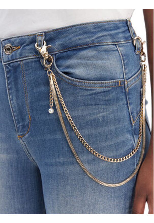 Liu Jo Jeansy UA6015 D4538 Niebieski Flare Fit. Kolor: niebieski