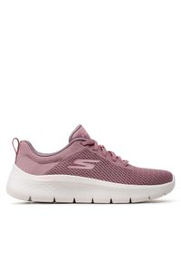 skechers - Skechers Sneakersy Go Walk Flex 124952/MVE Różowy. Kolor: różowy. Materiał: materiał