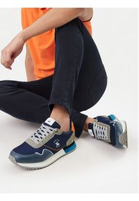 Beverly Hills Polo Club Sneakersy EO-GUIDIO-01 Granatowy. Kolor: niebieski. Materiał: materiał #9