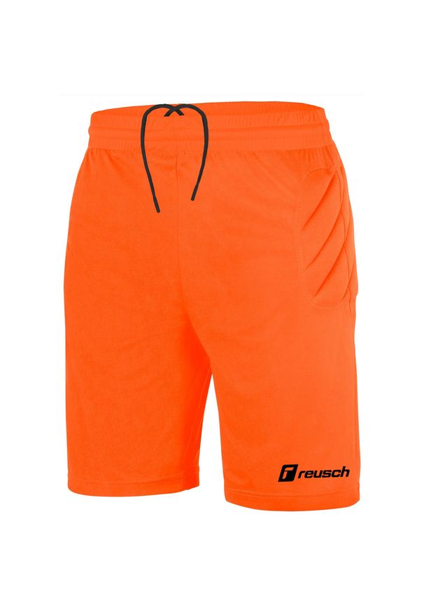 Spodenki bramkarskie dla dzieci Reusch Match Short Padded Junior. Kolor: pomarańczowy. Materiał: poliester