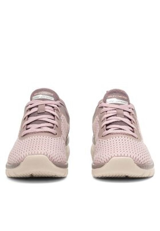 skechers - Skechers Sneakersy Bountiful 12607 Fioletowy. Kolor: fioletowy. Materiał: materiał