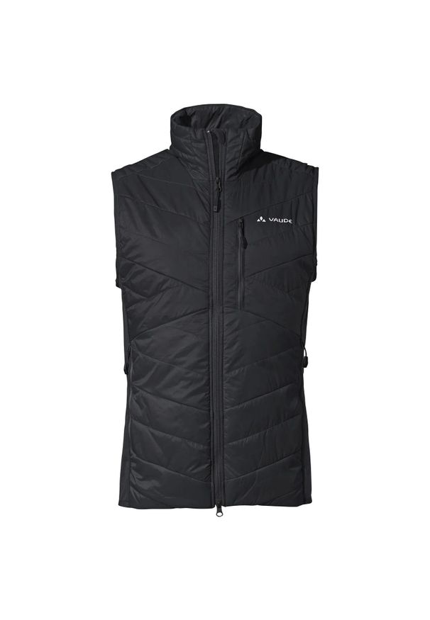 Vaude - Kurtka puchowa bez rękawów VAUDE Sesvenna IV. Kolor: czarny. Materiał: puch. Długość rękawa: bez rękawów. Technologia: Primaloft. Sezon: zima. Sport: narciarstwo