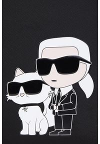 Karl Lagerfeld - KARL LAGERFELD Czarna torebka na laptop. Kolor: czarny #2