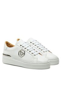 Philipp Plein - PHILIPP PLEIN Sneakersy AADS USC0665 PLE010N Biały. Kolor: biały. Materiał: skóra #5