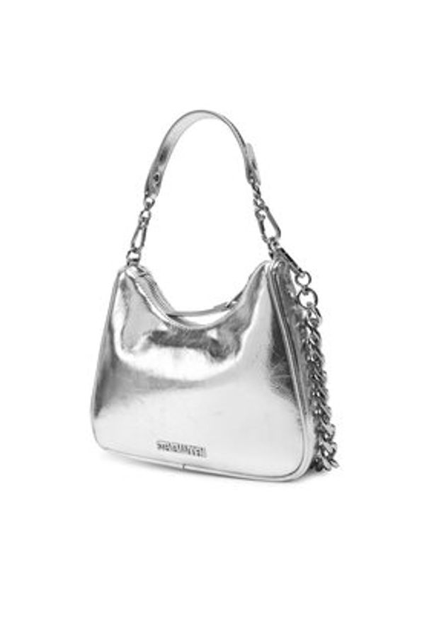 Steve Madden Torebka Blimited SM13001563 Srebrny. Kolor: srebrny. Materiał: skórzane
