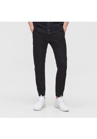 Cropp - Jeansowe joggery slouchy - Czarny. Kolor: czarny. Materiał: jeans #1