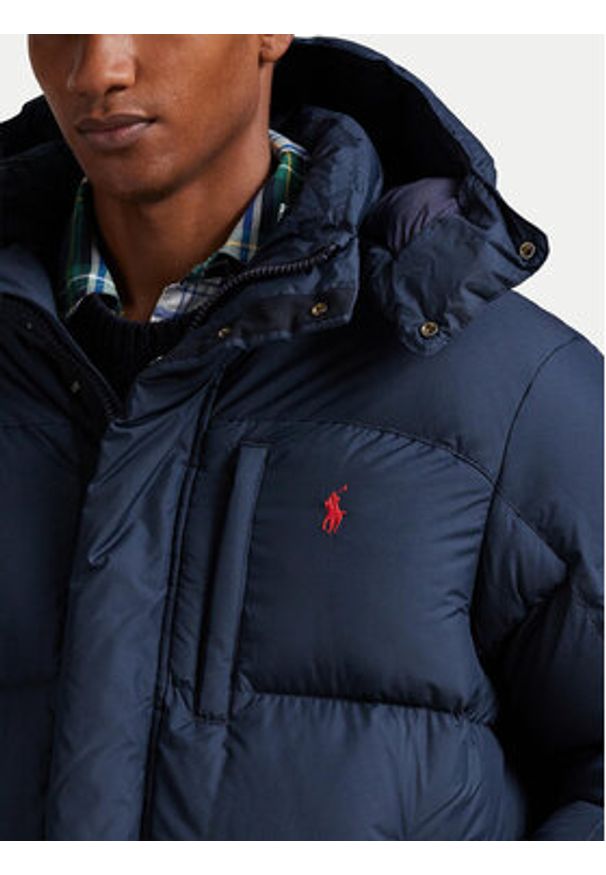 Polo Ralph Lauren Kurtka puchowa 710P01338001 Granatowy Regular Fit. Typ kołnierza: polo. Kolor: niebieski. Materiał: syntetyk