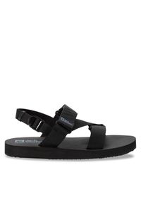 Jack Wolfskin Sandały Urban Entdeckung Belt Sandal 4056711 Czarny. Kolor: czarny. Materiał: materiał