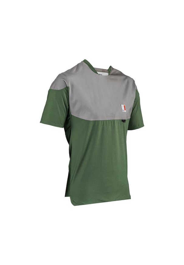 LEATT - Koszulka rowerowa męska Leatt Jersey MTB AllMtn 3.0. Kolor: zielony. Materiał: jersey