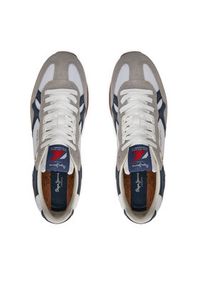 Pepe Jeans Sneakersy Brit Retro M PMS40004 Szary. Kolor: szary. Materiał: materiał #5