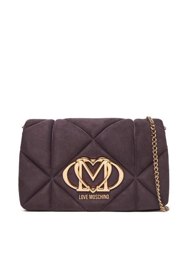 Love Moschino - Torebka LOVE MOSCHINO. Kolor: fioletowy