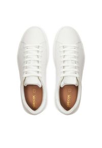 Geox Sneakersy D Spherica Ecub-1 D45WEB 00085 C1000 Biały. Kolor: biały. Materiał: skóra #6