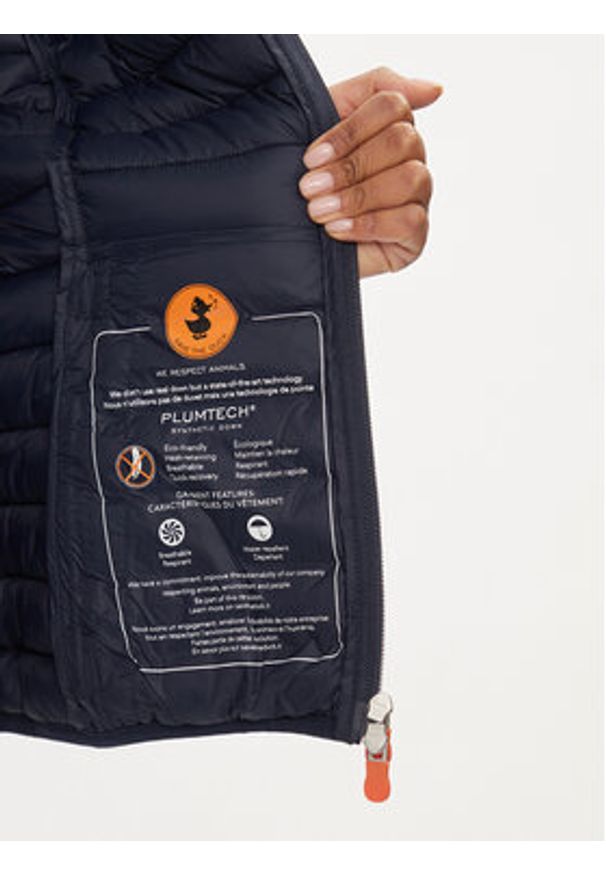 Save The Duck Kurtka przejściowa D33620W GIGA01 Granatowy Regular Fit. Kolor: niebieski. Materiał: syntetyk