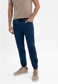 Volcano - Joggery jeansowe regular D-ROGGER. Okazja: na co dzień. Kolekcja: plus size. Styl: casual #1