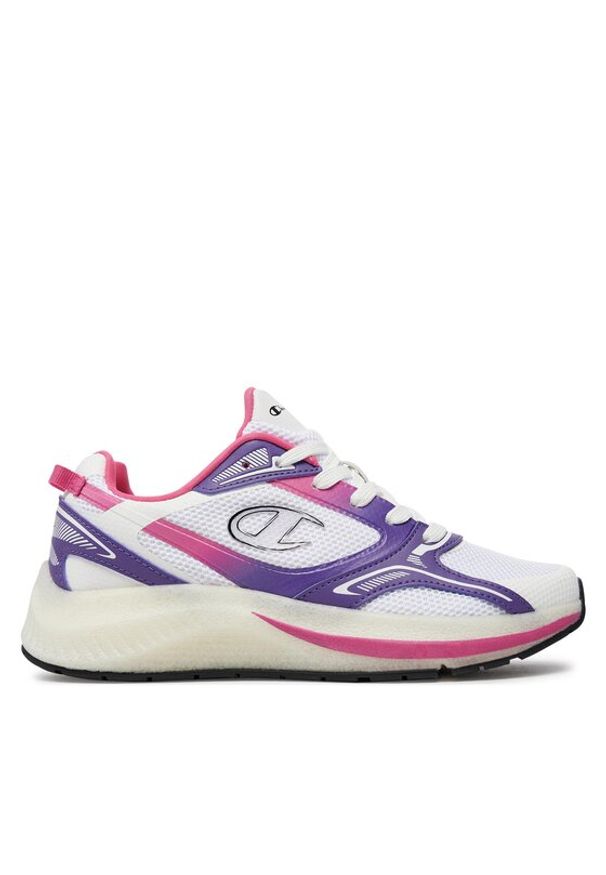 Champion Sneakersy Vibe Low Cut Shoe S11672-CHA-WW015 Biały. Kolor: biały. Materiał: skóra