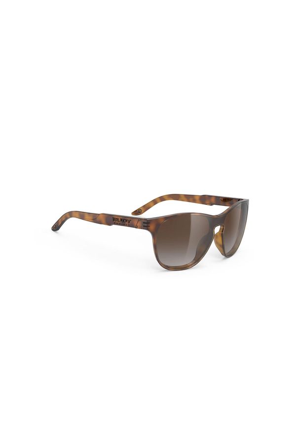 Rudy Project - Okulary RUDY PROJECT SOUNDSHIELD. Kolor: brązowy. Sport: turystyka piesza