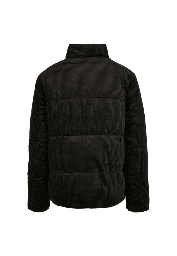 Urban Classics - Męska Sztruksowa Kurtka Bomberka. Kolor: czarny. Materiał: sztruks