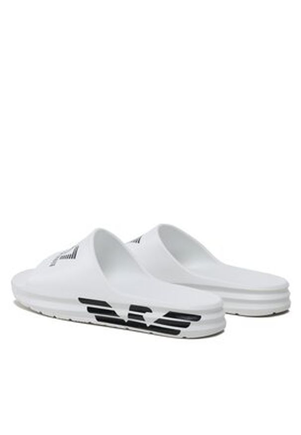 EA7 Emporio Armani Klapki XBP008 Biały. Kolor: biały